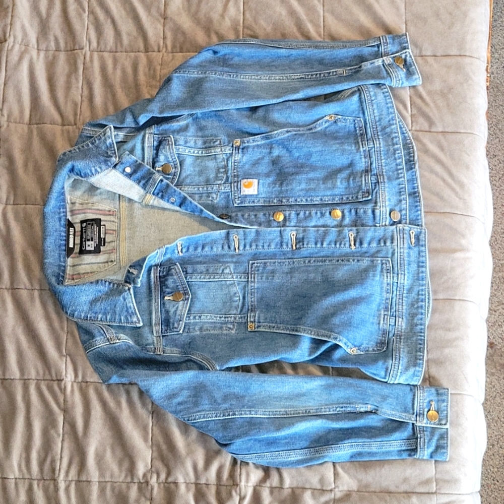 Carhartt Blue Jean Jacket